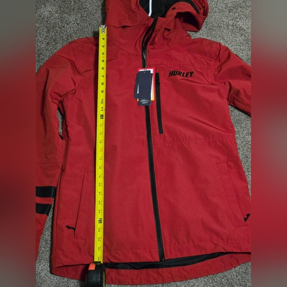 Hurley Outlaw Jacket. Men's Small. Royal Red Color - Picture 6 of 6